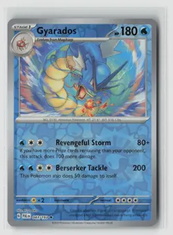 Gyarados #043/193 Sv02 Paldea Evolved Rare Reverse Holo Pokemon TCG NM - Image 1