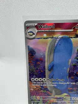 Pokemon Company Wailord 162/159 Sv09 Journey Together IR Holo Full Art ENG - Image 3