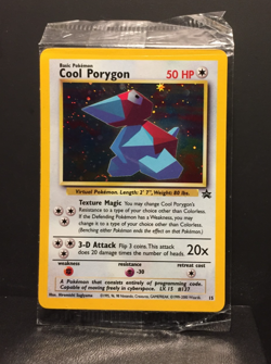 Cool Porygon Holo | Wizards Black Star Promos | Sealed Mint | englisch Pokemon - Image 1