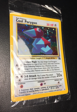 Cool Porygon Holo | Wizards Black Star Promos | Sealed Mint | englisch Pokemon - Image 3