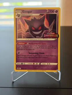 Gengar Pokemon Lost Origin SWSH241 Prerelase Black Star Promo NM - Image 1