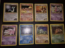 Pokemon - Lotto 8 Carte Gym Challenge/ Gym Heroes Exc/Nm - Vintage - Magmar - Image 1
