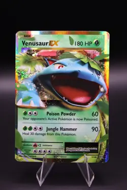 Venusaur EX 1/108 XY Evolutions Holo MP Pokemon - Image 1