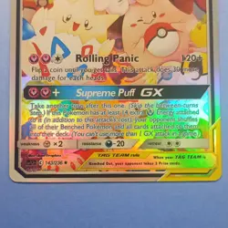 Togepi & Cleffa & Igglybuff GX 143/236 SM-Cosmic Eclipse TAG TEAM FA Holo - Image 3