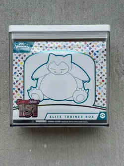 Pokemon Scarlet & Violet 151 Elite Trainer Box (ETB) - Sealed - New with Case - Image 1