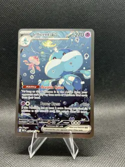 Pokemon TCG Jellicent EX Special Illustration Rare Full Art Holo 168/086 SV 270… - Image 1