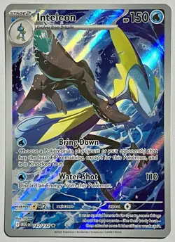 Inteleon 142/132 (NM) Illustration Rare ME01: Mega Evolutions 2026 Pokemon TCG - Image 1