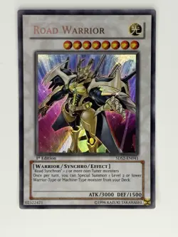 Road Warrior 5DS2-EN041 Yu-Gi-Oh! 5D's 1st Edition Ultra Rare LP - Image 1