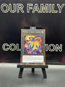 Yu-Gi-Oh Card - PGL2-EN017 - NUMBER 14: GREEDY SARAMEYA (Nm/ rare holo) - Image 1