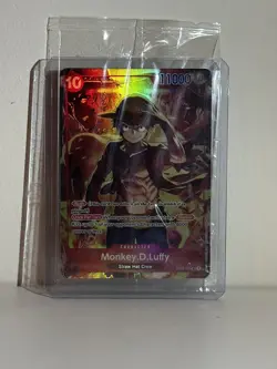 Monkey D. Luffy Ace Sabo RARE PROMO ALTERNATIVE ART ST10-006 ONE PIECE TCG NM - Image 1