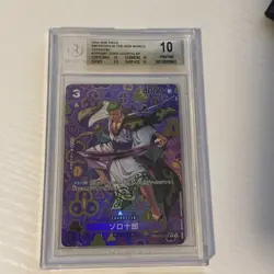 Special Alt Art Zoro-Juurou One Piece 2024 OP09 SP Japanese #067 PRISTINE BGS 10 - Image 1
