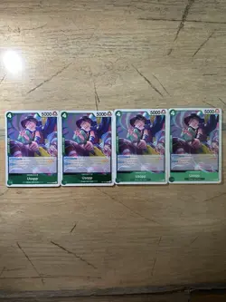 Usopp OP15-024 (4x) (R) Rare Foil Adventure on Kami’s Island One Piece TCG - Image 1