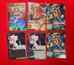 Bandai Mirabato Nami Miracle Battle Carddass One Piece Lot Used Collection - Image 2