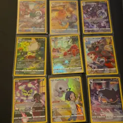 Pokemon TCG Sword & Shield Holo Card Lot Oranguru Flareon Gardevoir 9 Cards - Image 1