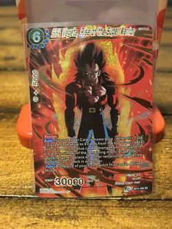 Dragon Ball Super Card Game SS4 Vegeta, Rise of the Super Warrior Theme... - Image 1
