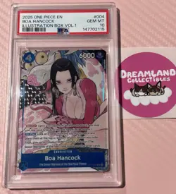 2025 One Piece Card EN Boa Hancock Illustration Box SP Volume 1 PSA 10 - Image 1