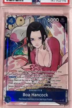 2025 One Piece Card EN Boa Hancock Illustration Box SP Volume 1 PSA 10 - Image 3