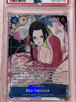 2025 One Piece Card EN Boa Hancock Illustration Box SP Volume 1 PSA 10 - Image 4