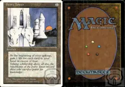 Ivory Tower R Fourth Edition Magic: The Gathering NM/M - Image 2