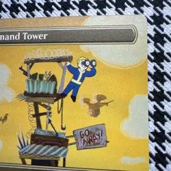 Command Tower (Borderless) Universes Beyond: Fallout Regular MTG PIP NM 360 - Image 5