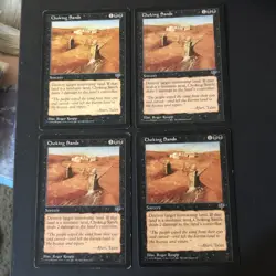 Choking Sands x4 Mirage Various Condition see front and back pics - Image 1