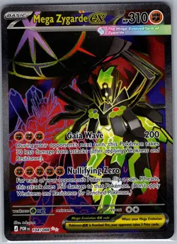 Mega Zygarde ex - 104/088 ME03: Perfect Order - Pokemon Card - NM - Image 1