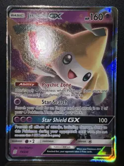 Jirachi GX 79/236 SM Unified Minds GX Rare Holo Holo Pokemon Card LP - Image 2