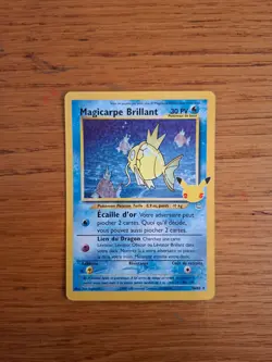 Carte Pokemon : Magicarpe Brillant 66/64 Celebrations 25 ans Francaise - Image 1