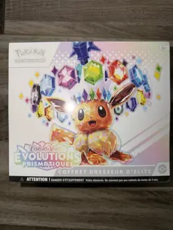 ETB POKEMON Coffret Dresseur d'Elite Evolutions Prismatiques EV8.5 Scelle 🇫🇷 - Image 1