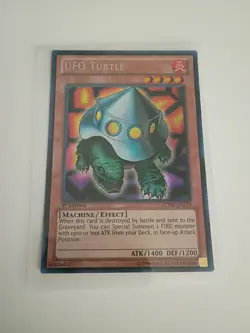 Yugioh UFO Turtle LCYW-EN233 Secret Rare 1st Ed NM - Image 1