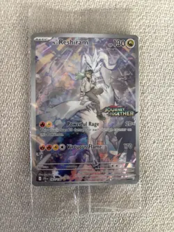 Pokemon TCG N's Reshiram STAMPED PROMO 167/159 Journey Together Sealed - Image 1