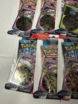 Pokemon Paradox Rift Booster Pack Lot With Medallion Lot Of 8 Pks - Image 4