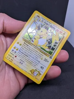 Pokemon TCG Lt. Surge's Raichu 11/132 Gym Challenge Holo Unlimited Rare MP - Image 5