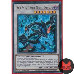 Yugioh Red-Eyes Zombie Necro Dragon GFP2-EN133 Ultra Rare 1st Edition NM - Image 1