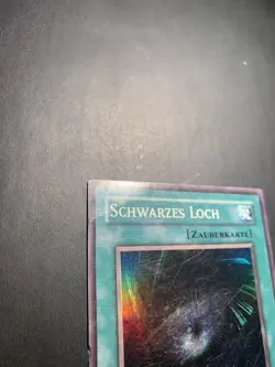 Yugioh! Schwarzes Loch Super Rare - LOB-G041 1. Auflage - Selten! Deutsch - Image 2