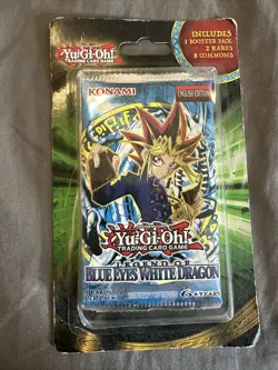 Konami YuGiOh Legend of Blue Eyes White Dragon Booster Pack 728192490040 - Image 1
