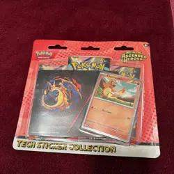 Pokemon TCG Ascended Heroes Tech Sticker Collection CHARMANDER - Image 1