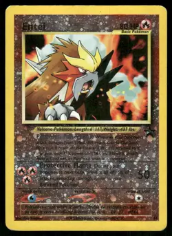 ENTEI 34 PROMO WIZARDS BLACK STAR PROMOS POKEMON MODERATELY PLAYED - Image 1