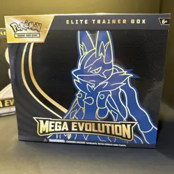 Pokemon TCG Mega Evolution: Lucario & Gardevoir Elite Trainer Box Set New Sealed - Image 3