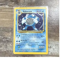 Wizards of the Coast Poliwrath 13/102 Base Set Italian Holo Rare 2000 - Image 1