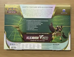 Pokemon TCG Kleavor VSTAR Premium Collection Box New & Factory - Image 2