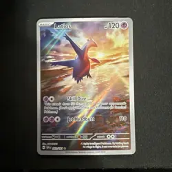 Latios 203/191 Illustration Rare —2024 Scarlet & Violet Surging Sparks (SSF)— NM - Image 1