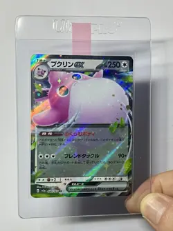Wigglytuff EX 040/165 (NM) RR Scarlet & Violet: 151 Japanese SV2a 2023 Pokemon - Image 3