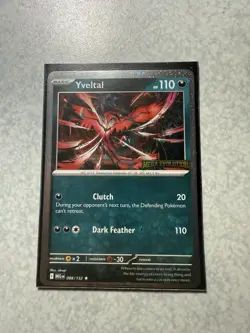 Pokemon TCG Yvetal Mega Evolutions Stamped Promo MEG 088/132 - Image 3