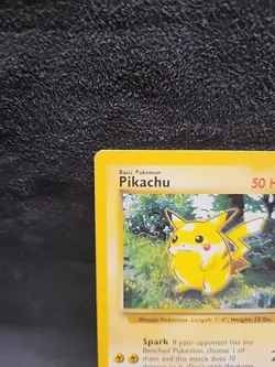 Pikachu 60/64 Jungle Set Base Set Non Holo Pokemon Red Cheeks Vintage - Image 2