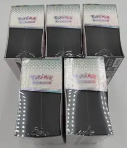 LOT of 5 Pokemon TCG Prismatic Evolutions ETB Brand New Factory Sealed - Image 5