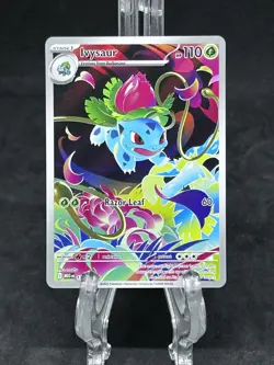 Pokemon TCG Mega Evolution Ivysaur 134/132 Illustration Rare - Image 1