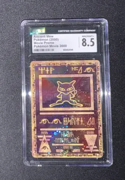 ANCIENT MEW HOLO - Pokemon Movie Promo (2000) - CGC 8.5 NM/Mint + - Image 1
