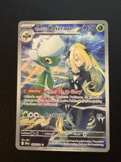 Pokemon - Destined Rivals - Cynthia’s Roserade 184/182 PACK FRESH!!! - Image 1