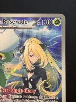 Pokemon - Destined Rivals - Cynthia’s Roserade 184/182 PACK FRESH!!! - Image 3
